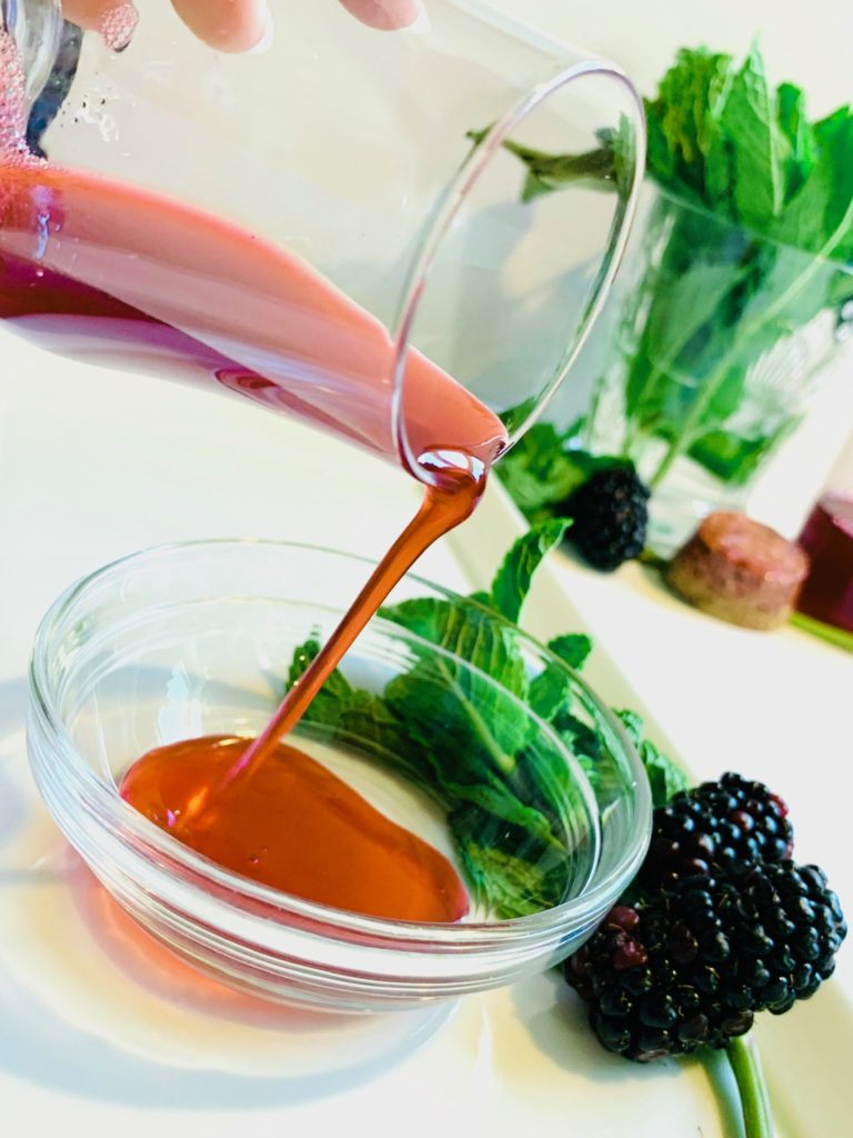 Blackberry syrup