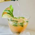 sparkling bourbon champagne cocktail