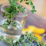 thyme simple syrup