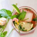 berry mint bourbon highball