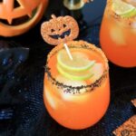 easy orange halloween party drinks with vodka