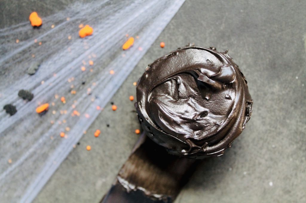 frosted brownie bite
