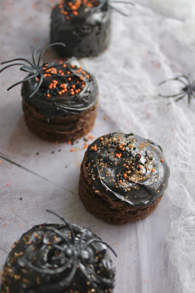 halloween spider bite brownies