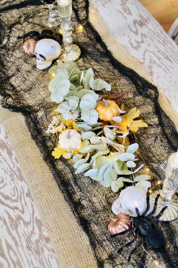halloween table runner decor