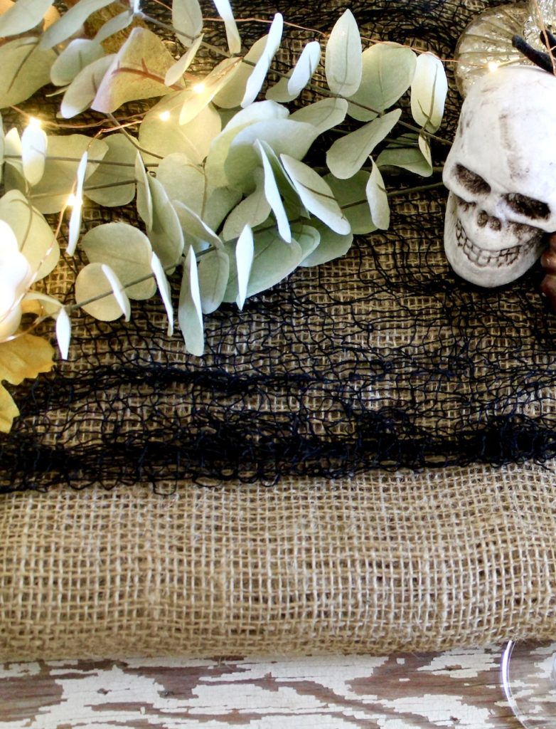 halloween fabric decoration