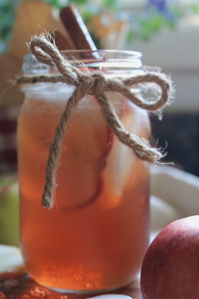 haunted halloween bourbon cocktail