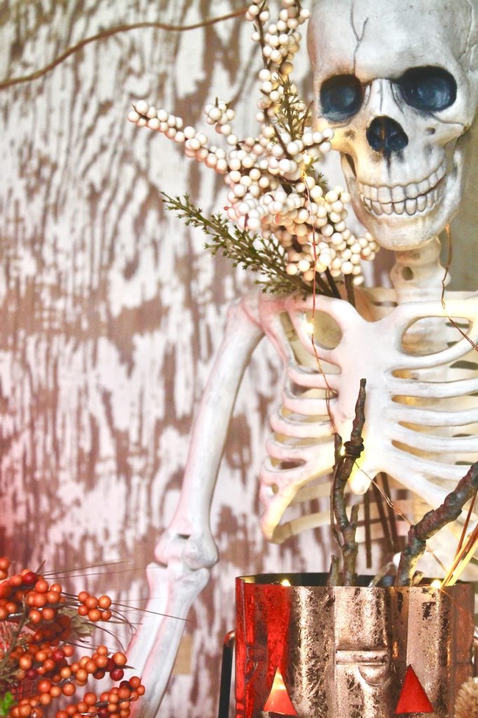 halloween haunted harvest skeleton