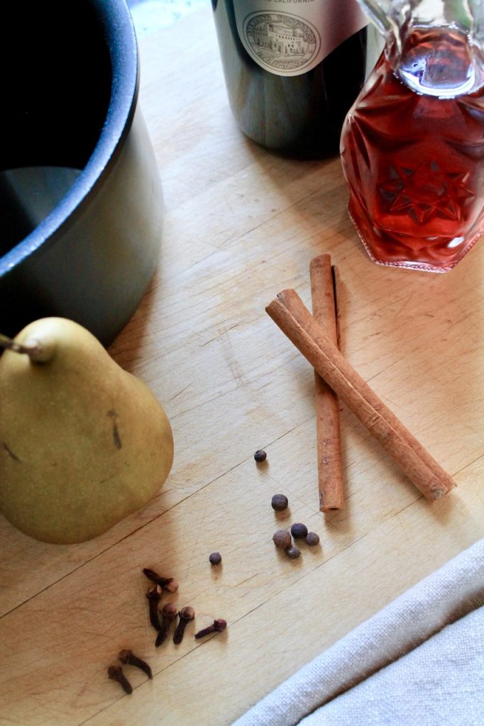 Bosc pears for poaching