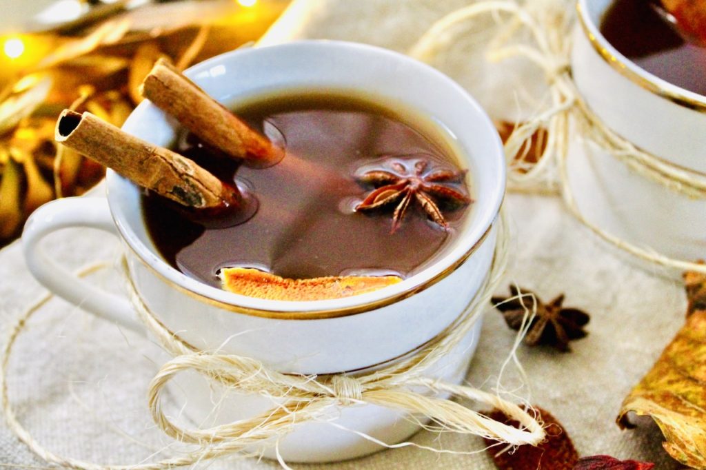 fall cocktail with rum
