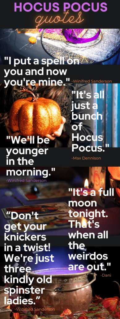 Hocus Pocus movie quotes