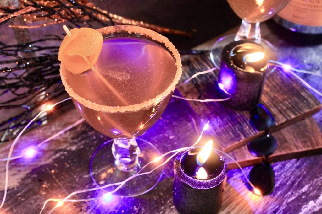 Hocus pocus fizz rum drink