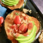 roasted acorn squash bowls easy fall recipe