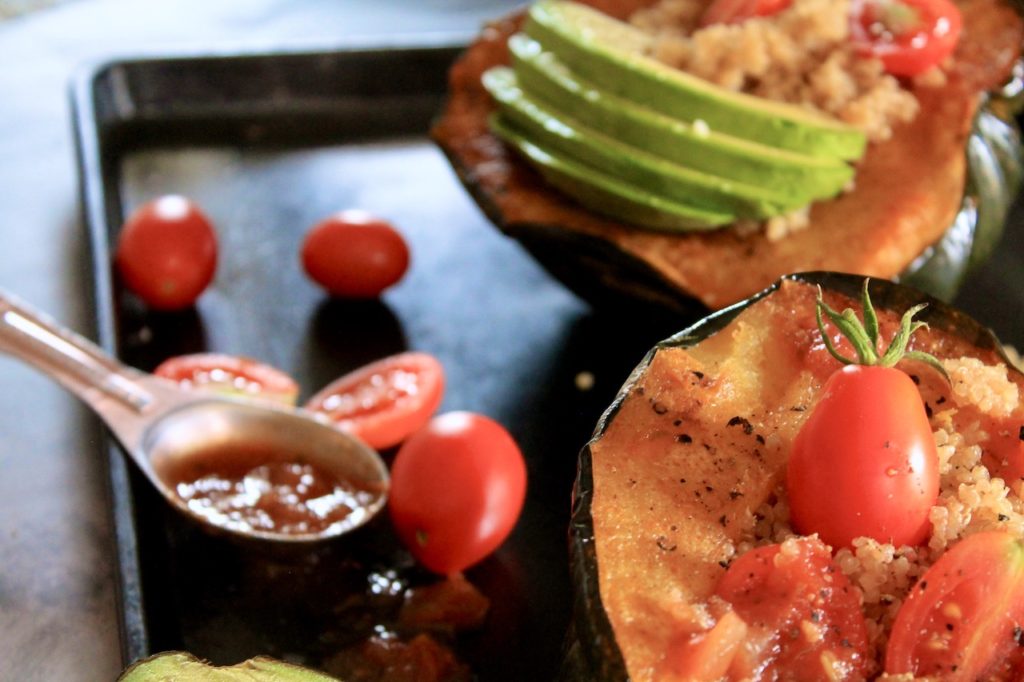 quinoa stuffed squash