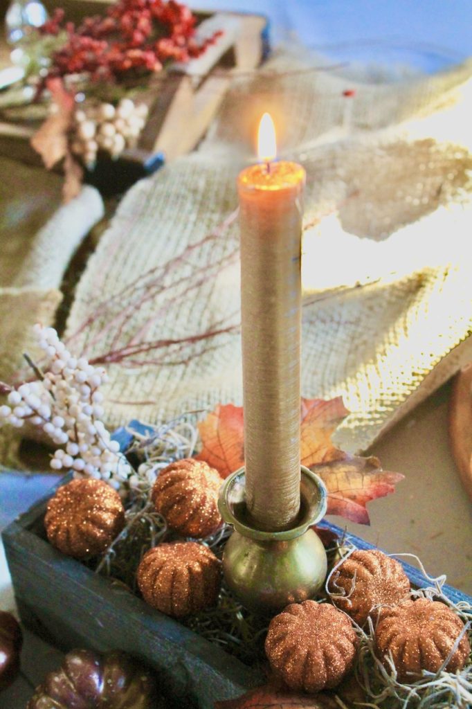 fall centerpiece decor