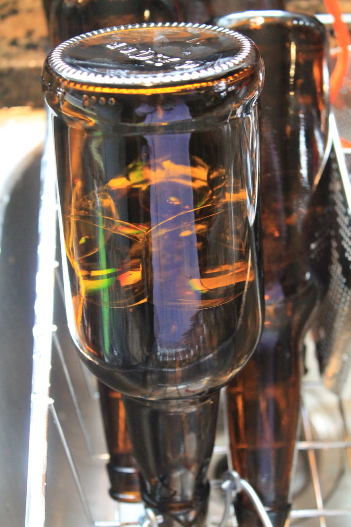 sanitizing bottles