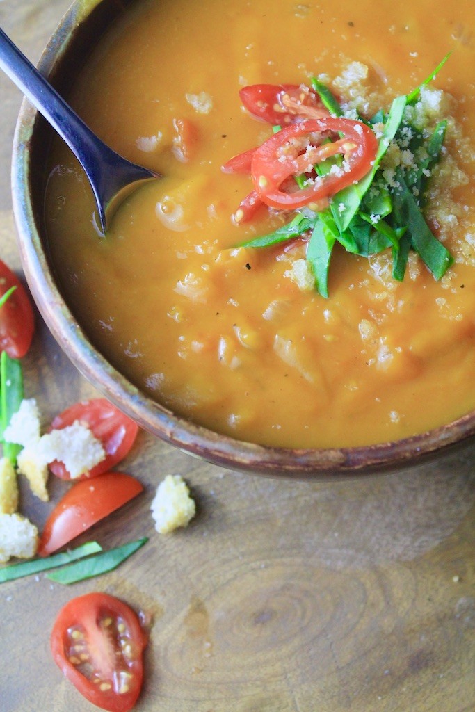 hearty butternut squash soup