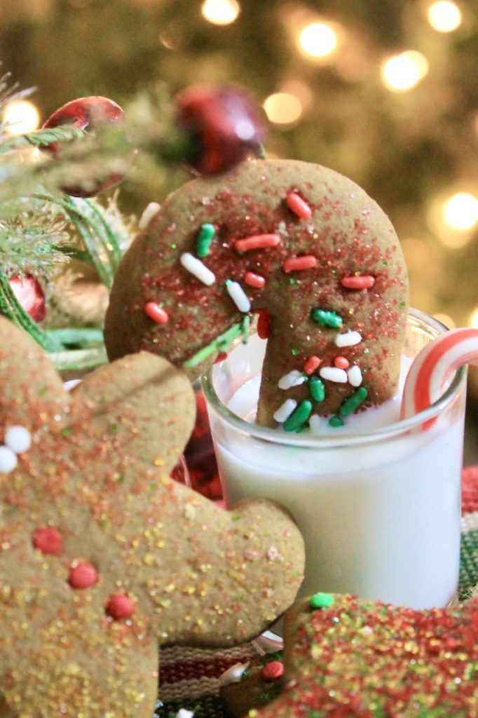 candy cane cookie shape