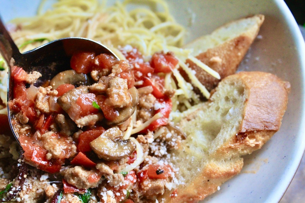 ground turkey sauce