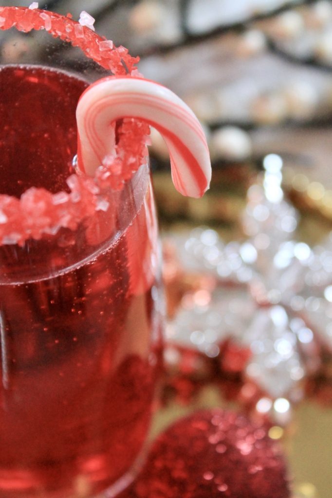 candy cane garnish