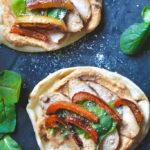 chicken breast hummus naan lunch flatbreads