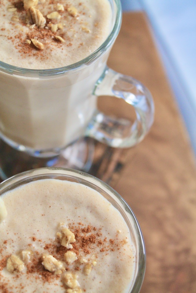 easy peanut butter banana smoothie