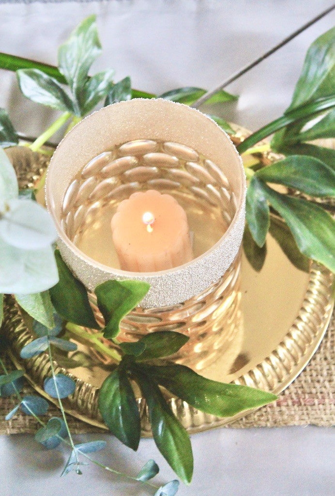 easy green and burlap neutral decor