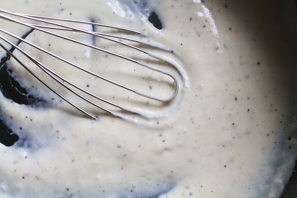 creamy parmesan white sauce