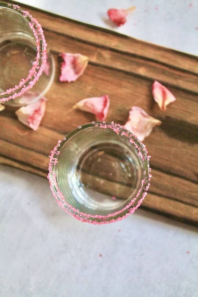 easy strawberry rum shots