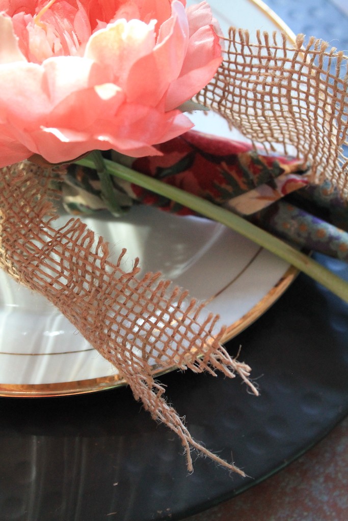 diy flower napkin rings