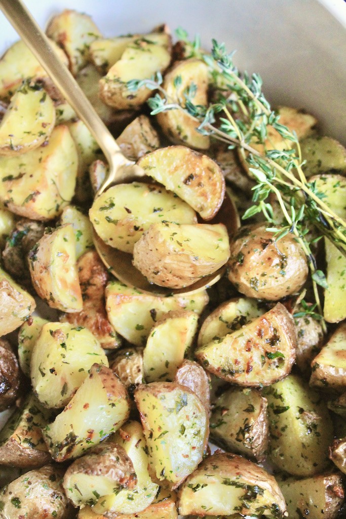 garlic parmesan potatoes