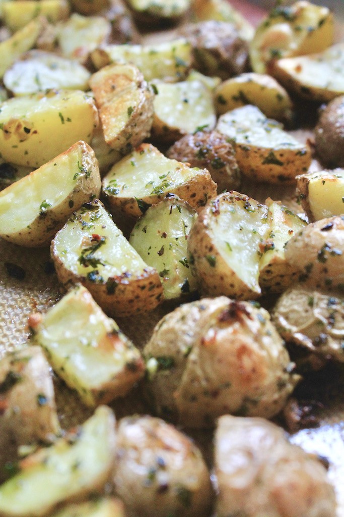 garlic parmesan potatoes
