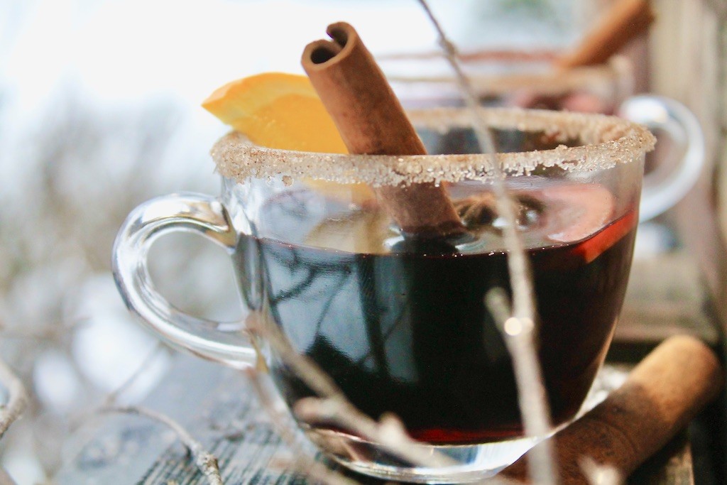 easy winter snow day warming cocktails