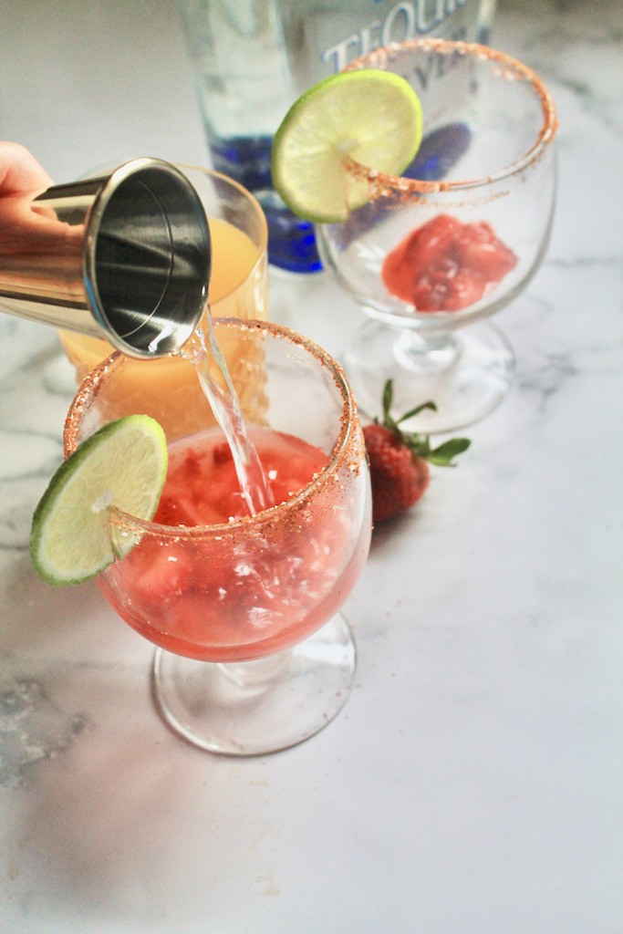 silver tequila strawberry margarita recipe 