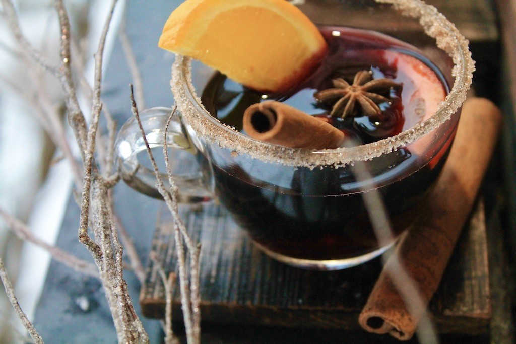 easy warming cinnamon orange spiced wine