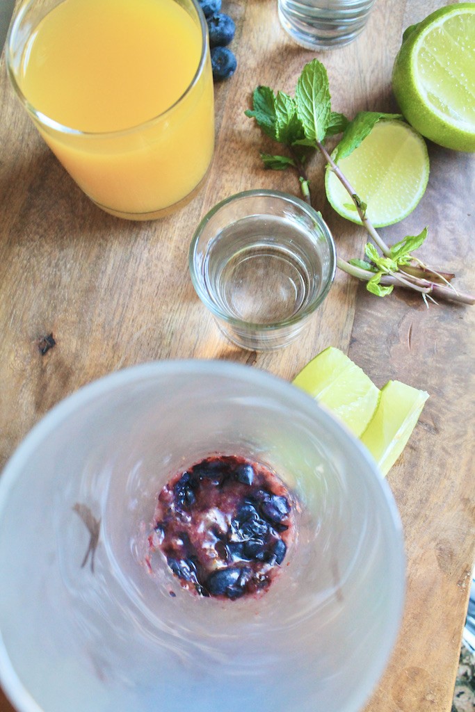 mango ingredients cocktail