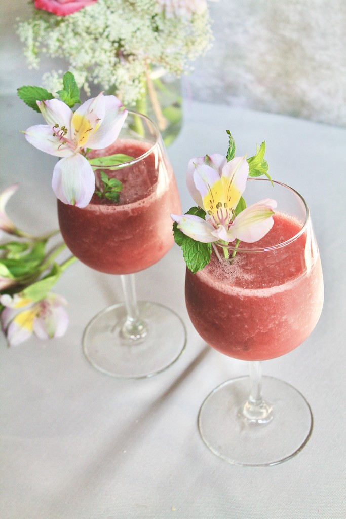 boozy wine slushies