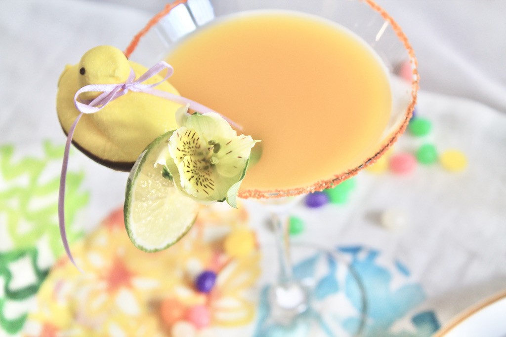 easter tequila mango martini