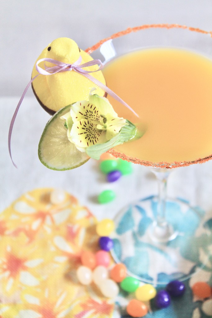 spring and Easter decor drinks