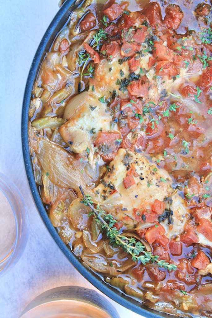easy stove top chicken thighs