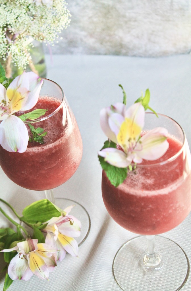 easy wine slushies