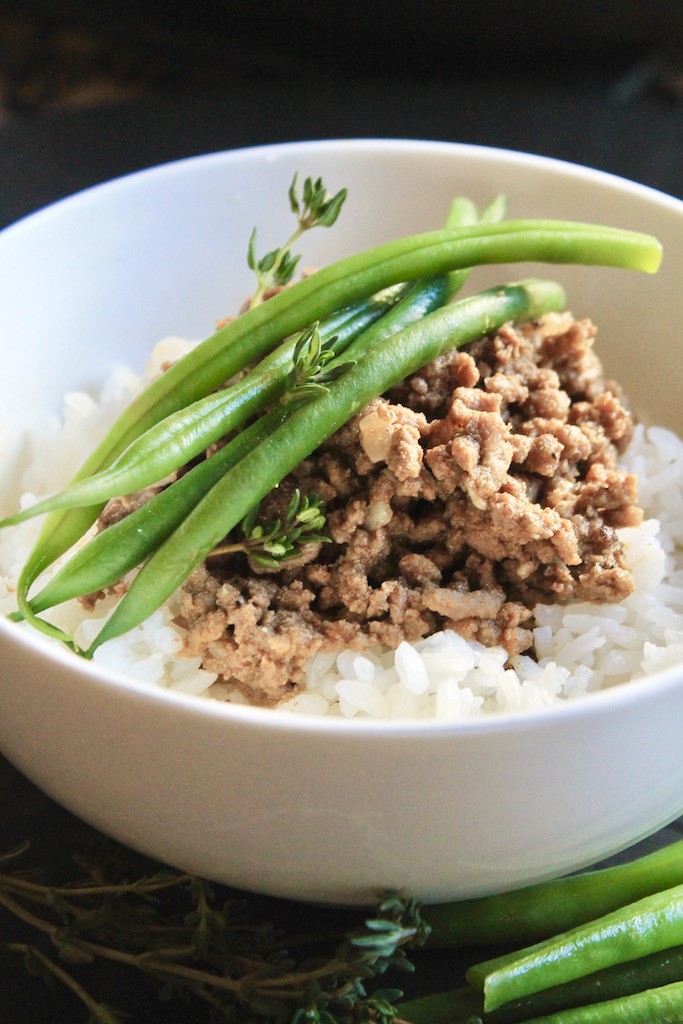 easy ground beef with green beans