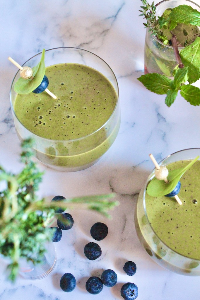 spinach green smoothie recipe