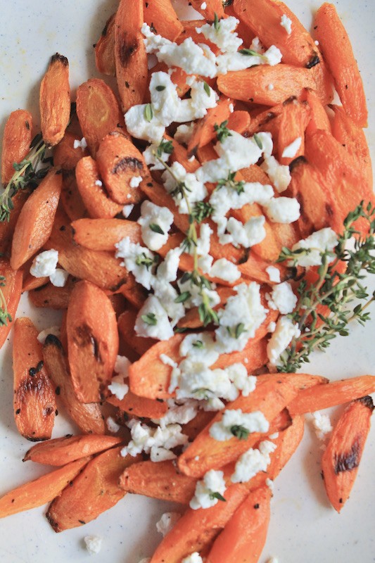 roasted carrots thanksgiving side dish