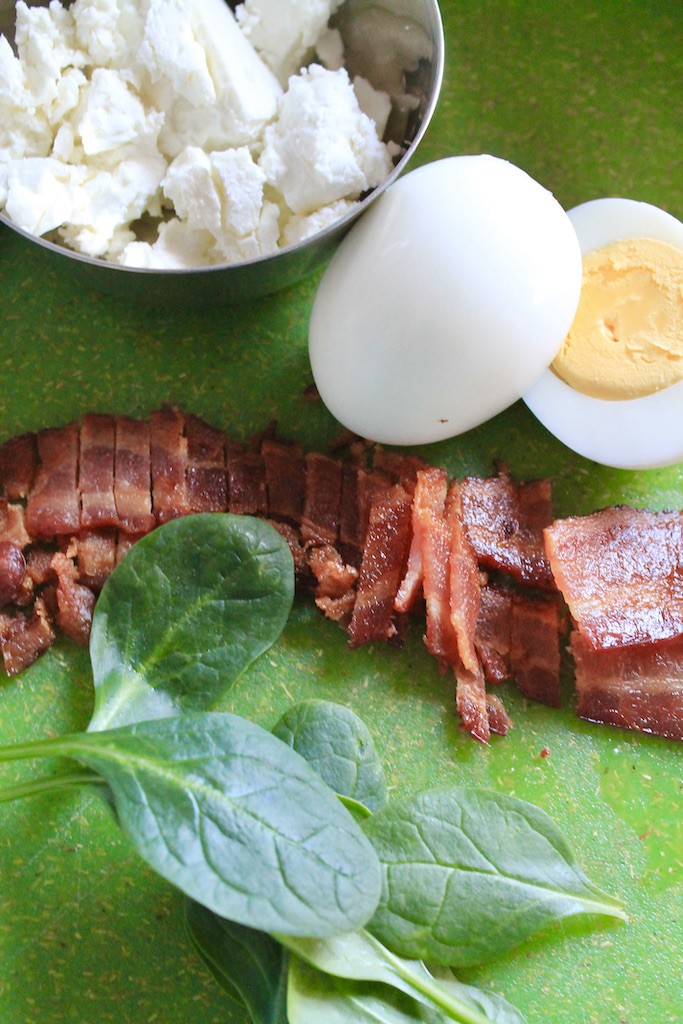 bacon for salad