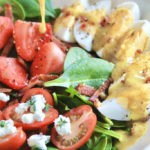 strawberry spinach salad