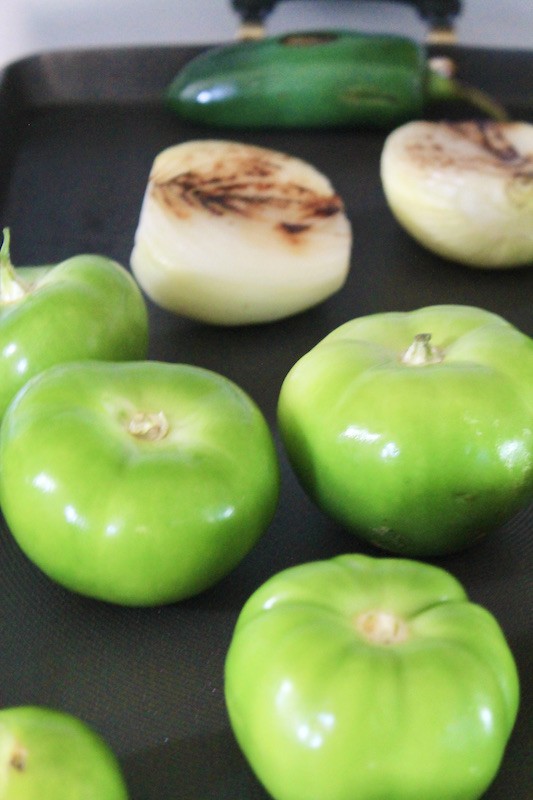 grill tomatillos