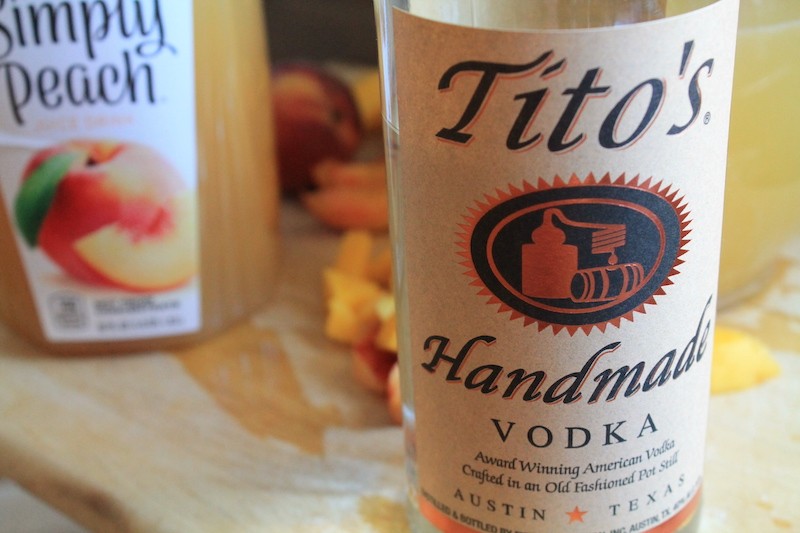 add vodka to spike sangria