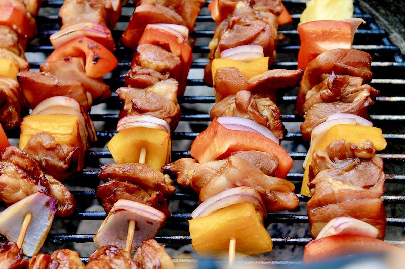 teriyaki chicken skewers recipe