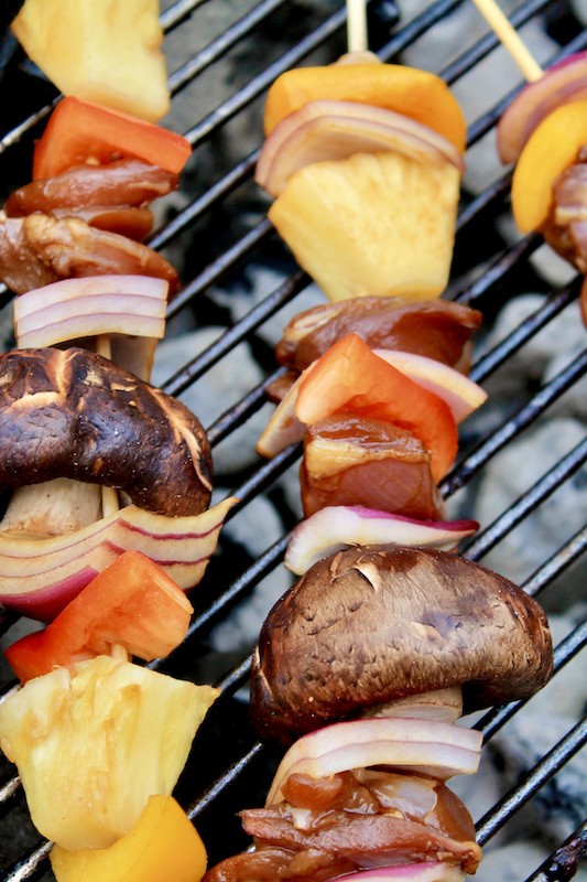 teriyaki chicken skewers recipe