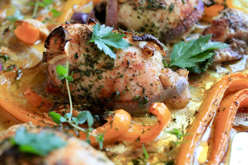baked boneless chicken thighs